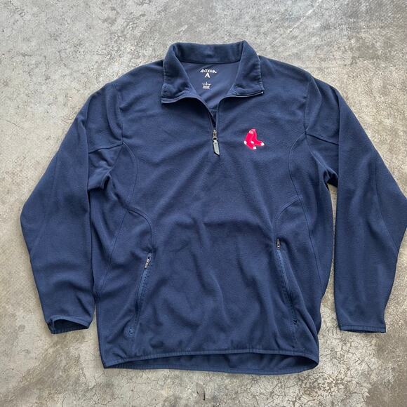 Antigua Other - Antigua Boston Red Sox MLB Altitude Fleece Quarter Zip Jacket L